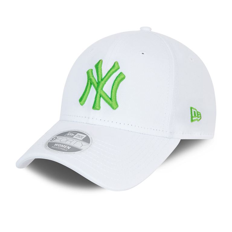 Gorras New Era 9forty Blancos - New York Yankees League Essential Womens 92781ELBP